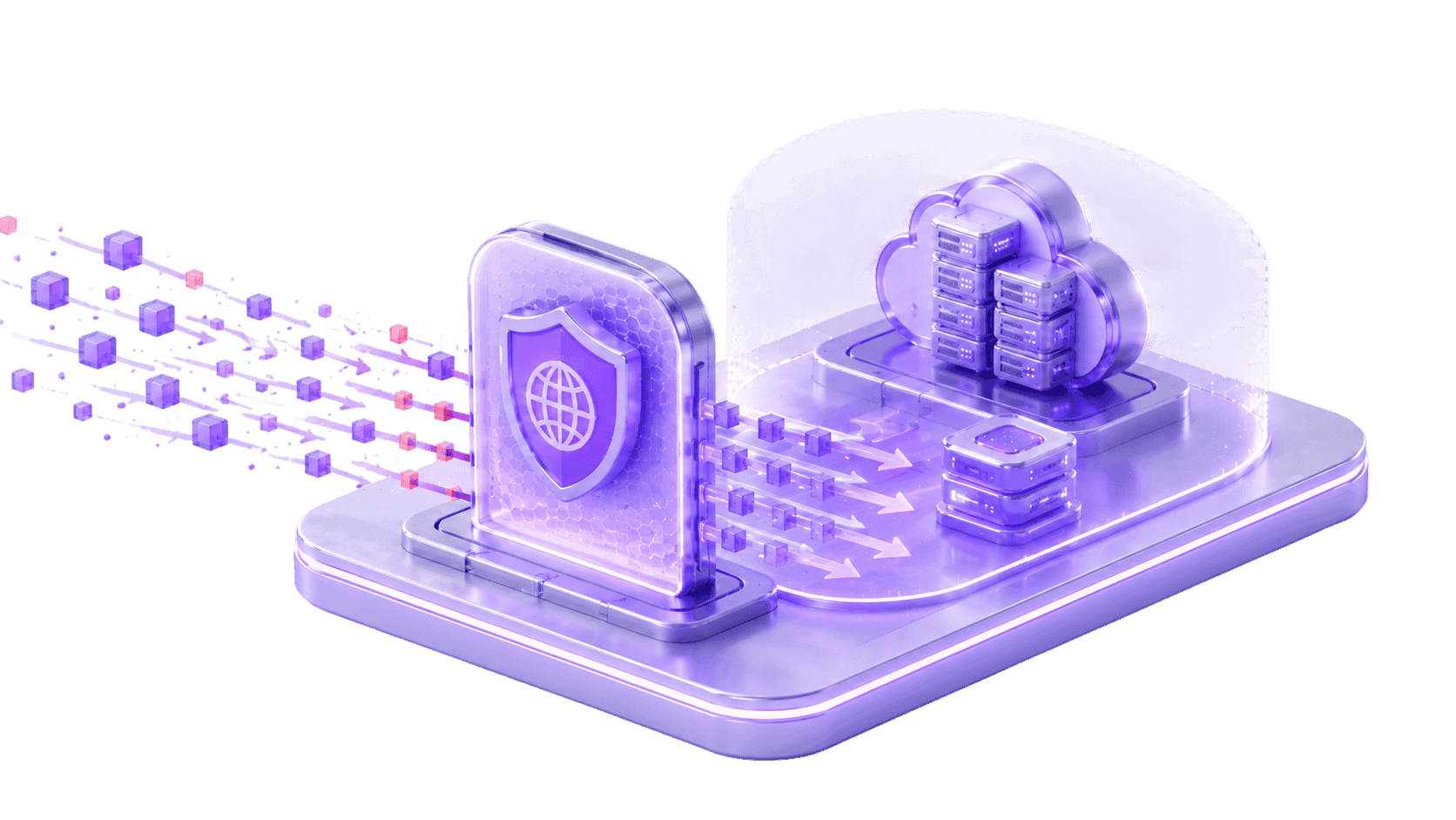 Traffic proxying protection illustration