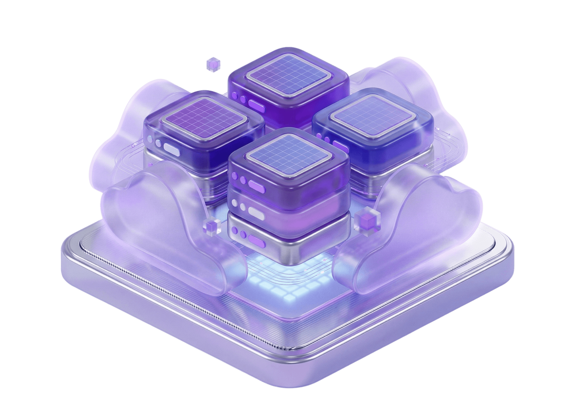 VPS hosting illustration